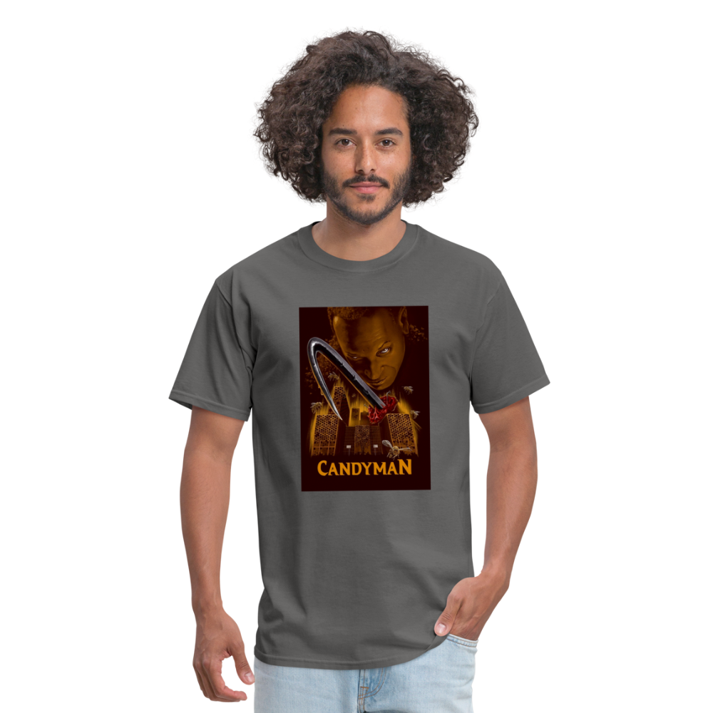 Candyman Hook - Halloween Tee - charcoal