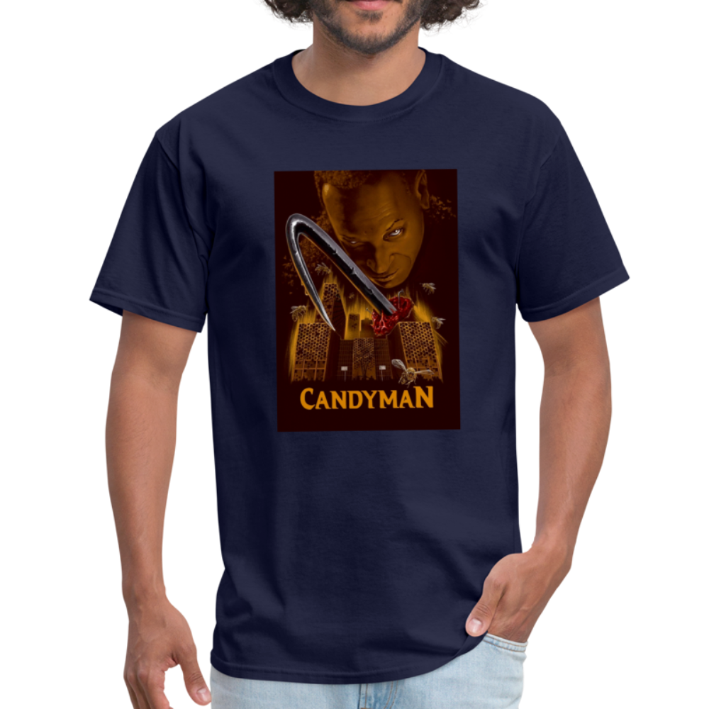 Candyman Hook - Halloween Tee - navy