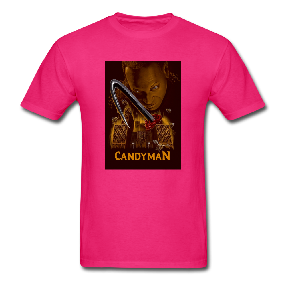 Candyman Hook - Halloween Tee - fuchsia