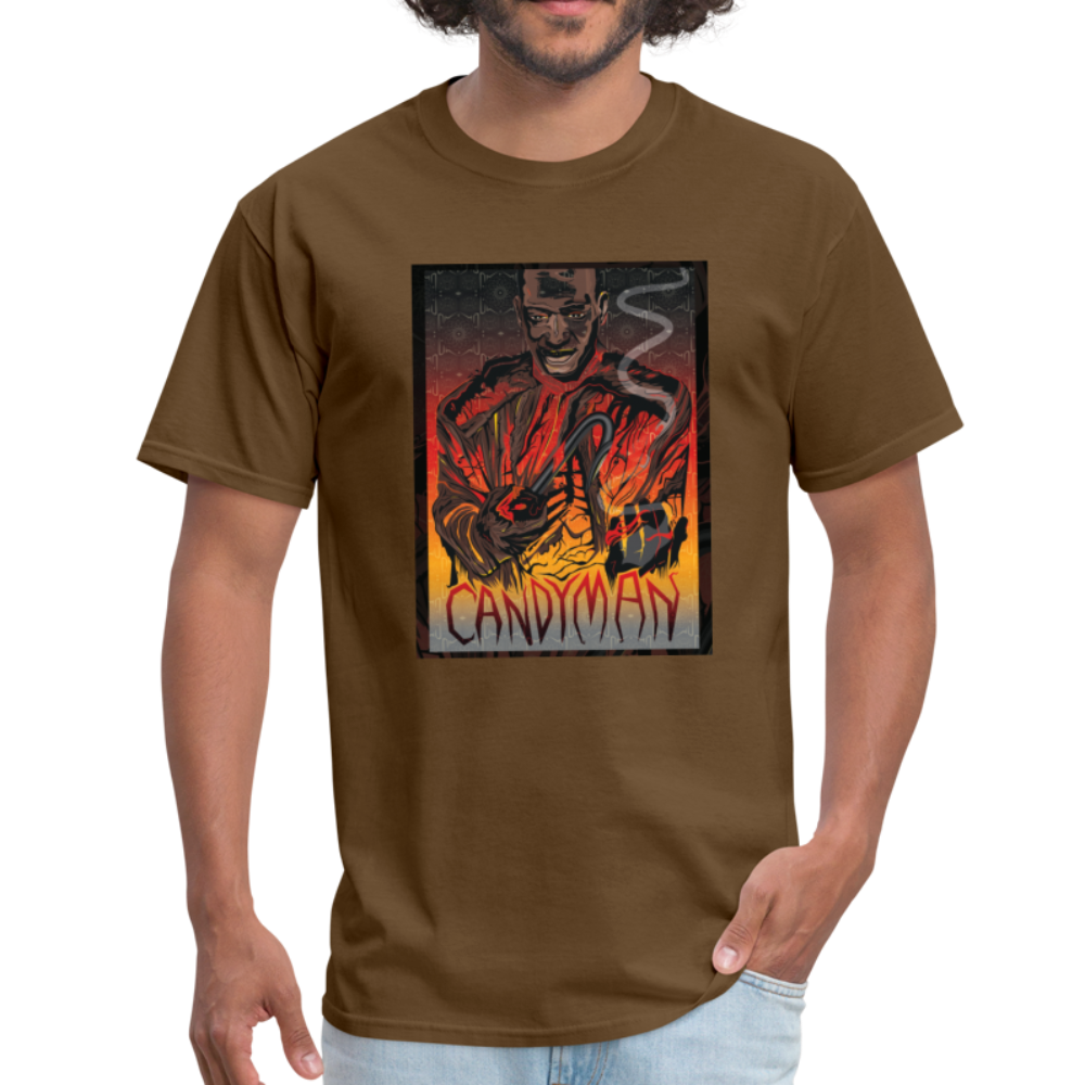Candyman - Halloween Tee - brown