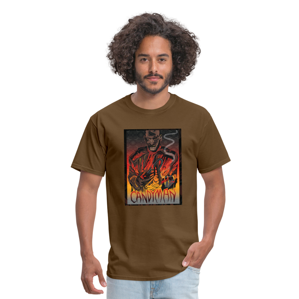 Candyman - Halloween Tee - brown