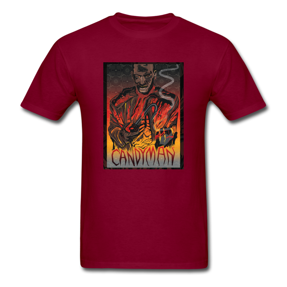 Candyman - Halloween Tee - burgundy