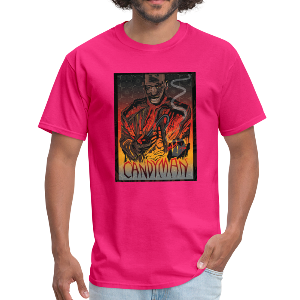 Candyman - Halloween Tee - fuchsia