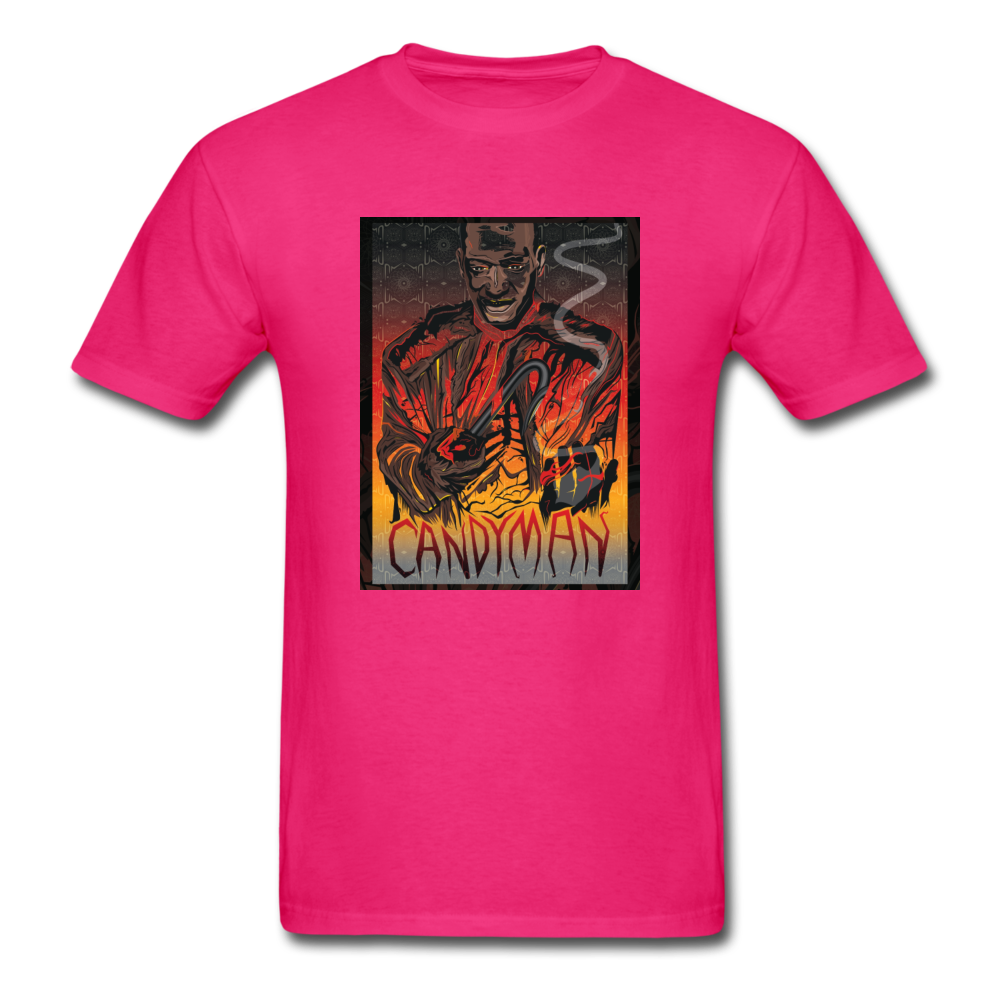 Candyman - Halloween Tee - fuchsia