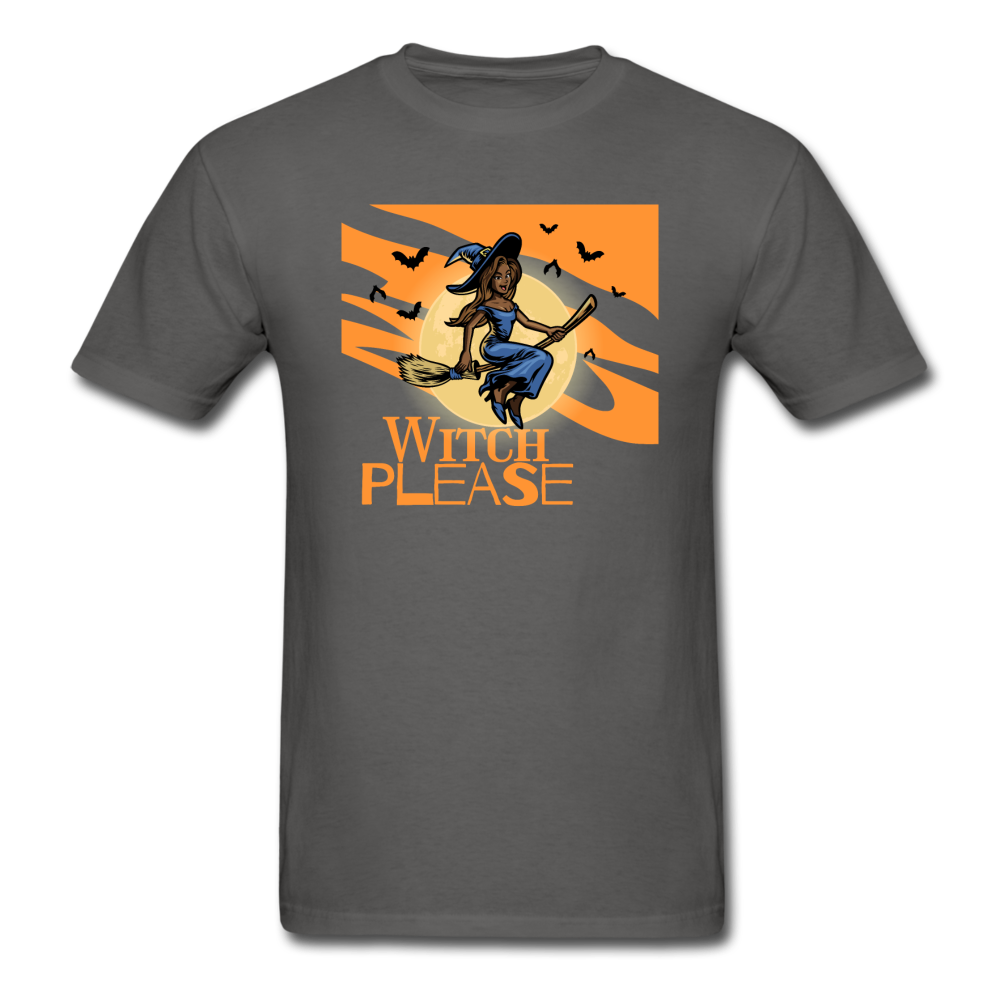 Witch Please - Halloween Tee - charcoal