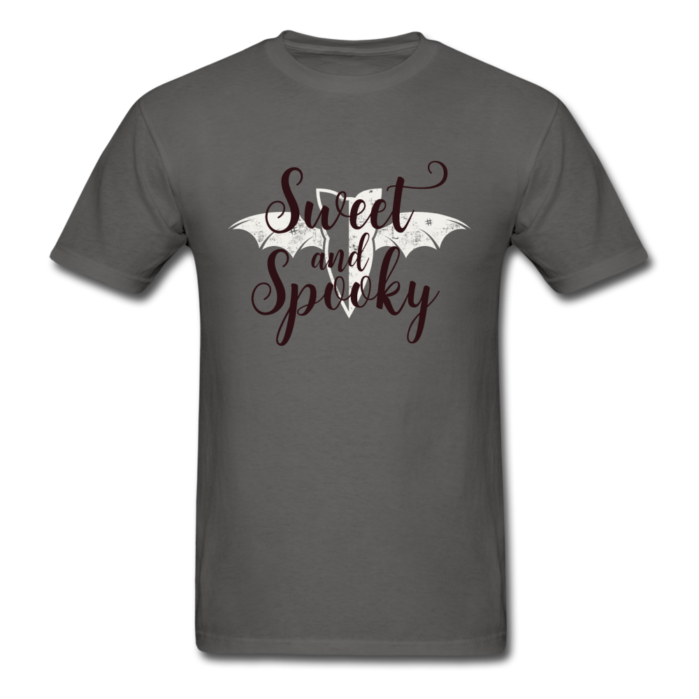 Sweet and Spooky Halloween T-Shirt - charcoal