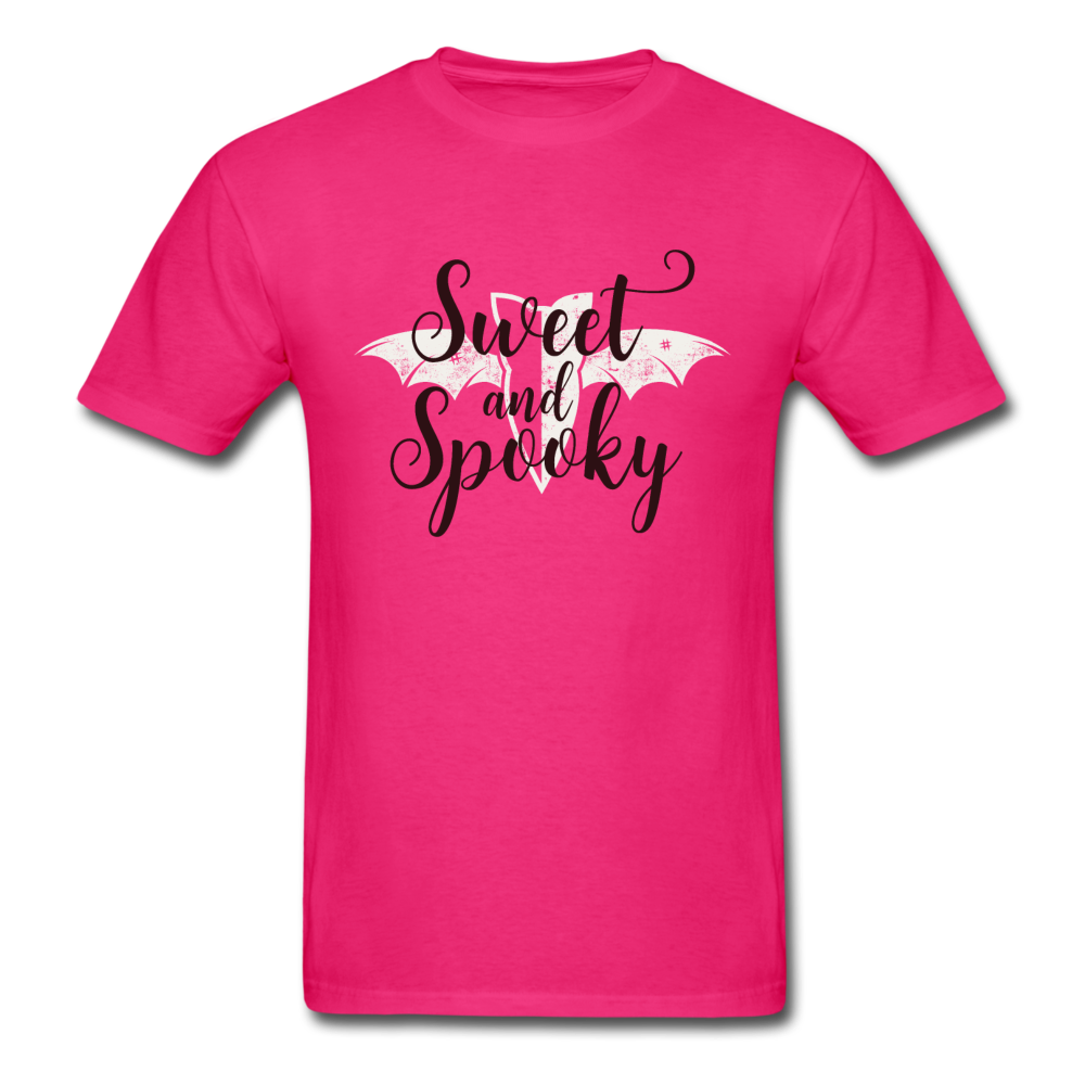 Sweet and Spooky Halloween T-Shirt - fuchsia