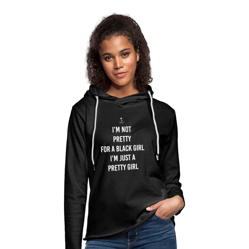 Pretty Black Girl Hoodie - charcoal grey