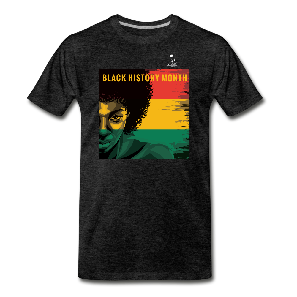 Black History Month Premium T-Shirt - charcoal grey