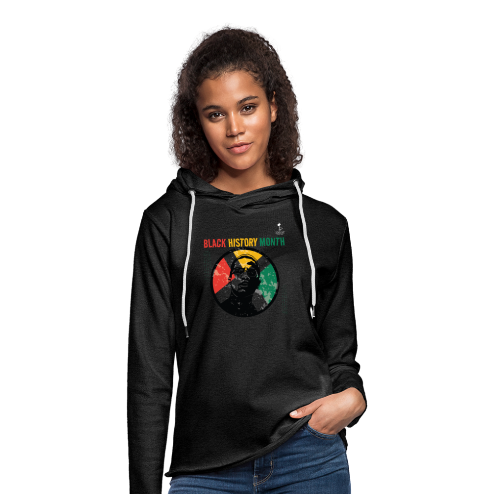 Malcom X Lightweight Terry Hoodie - charcoal grey