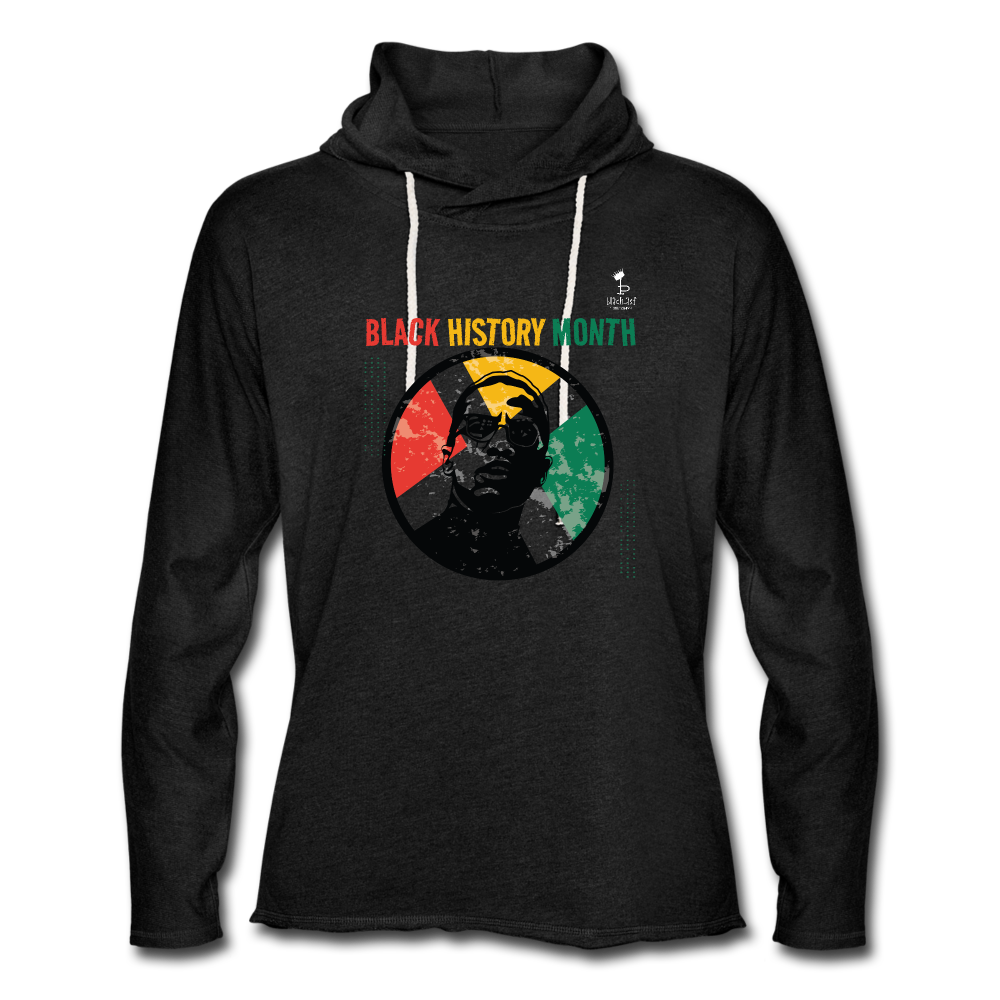 Malcom X Lightweight Terry Hoodie - charcoal grey