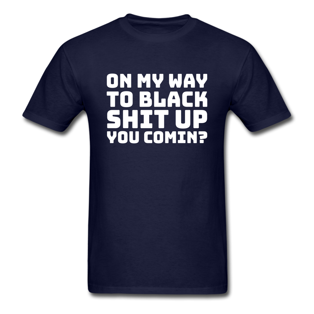 On My Way -  T-Shirt - navy