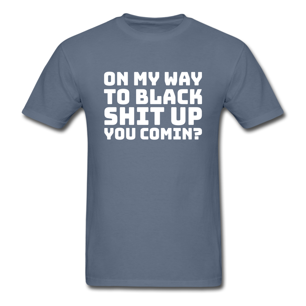 On My Way -  T-Shirt - denim