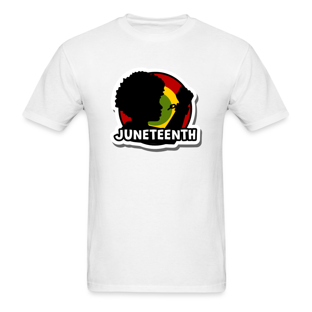 Juneteenth Shirt Broken Chains T-Shirt - white
