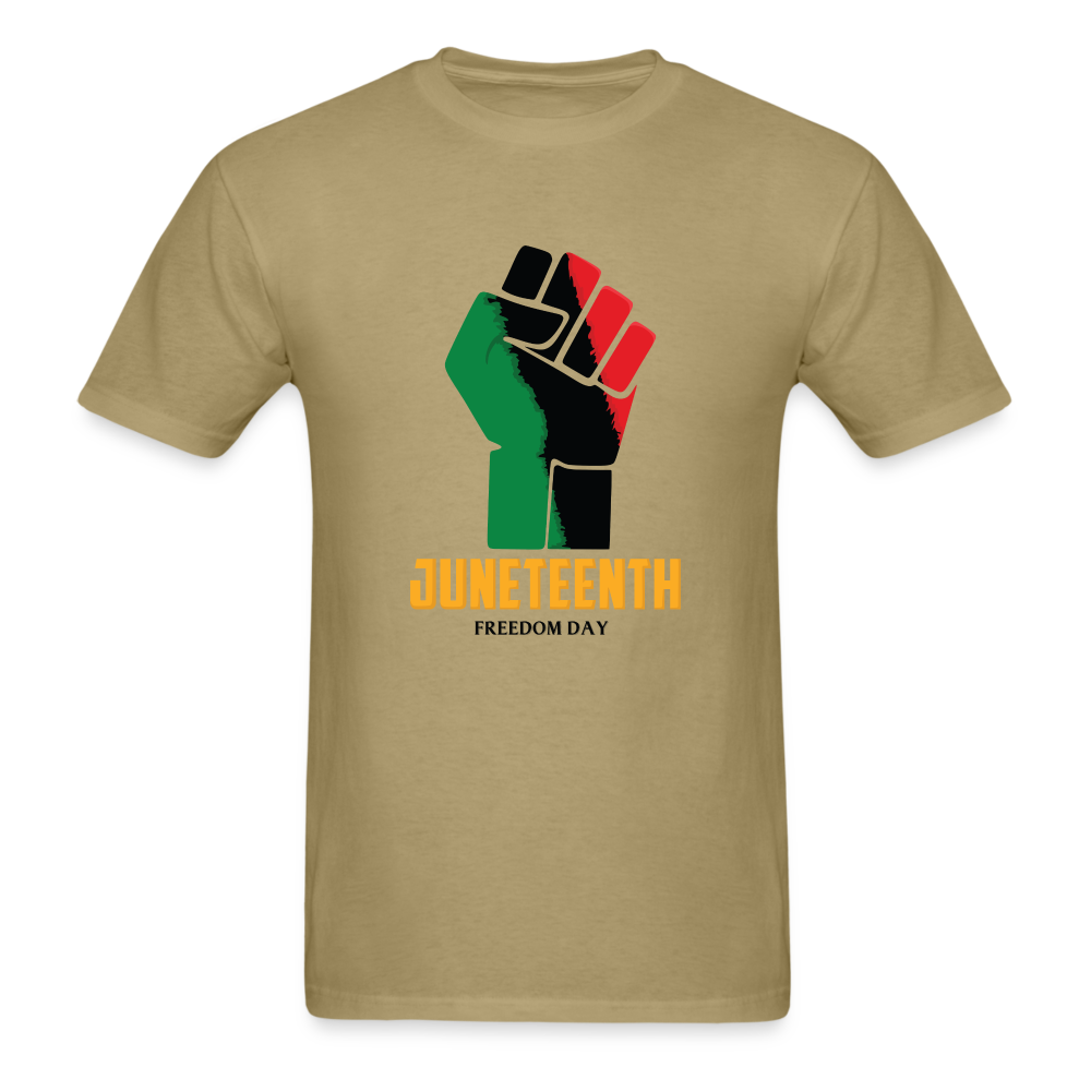 Juneteenth Freedom Day Classic T-Shirt - khaki