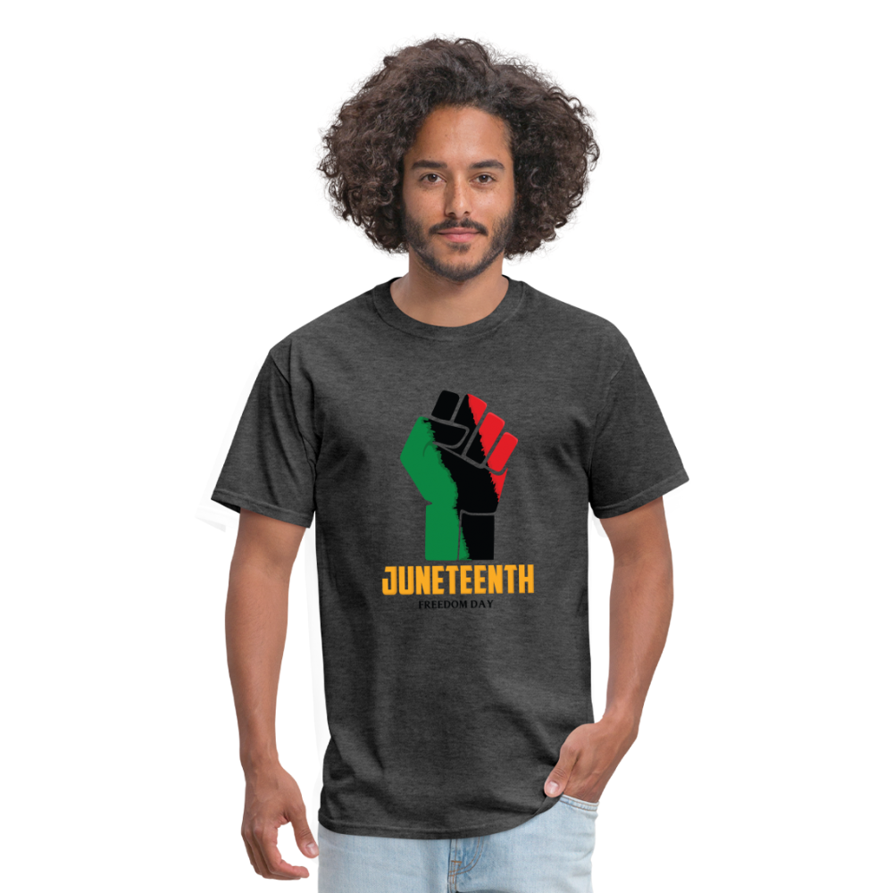Juneteenth Freedom Day Classic T-Shirt - heather black