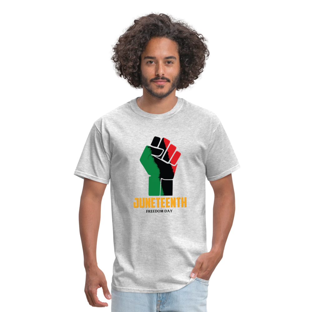 Juneteenth Freedom Day Classic T-Shirt - heather gray