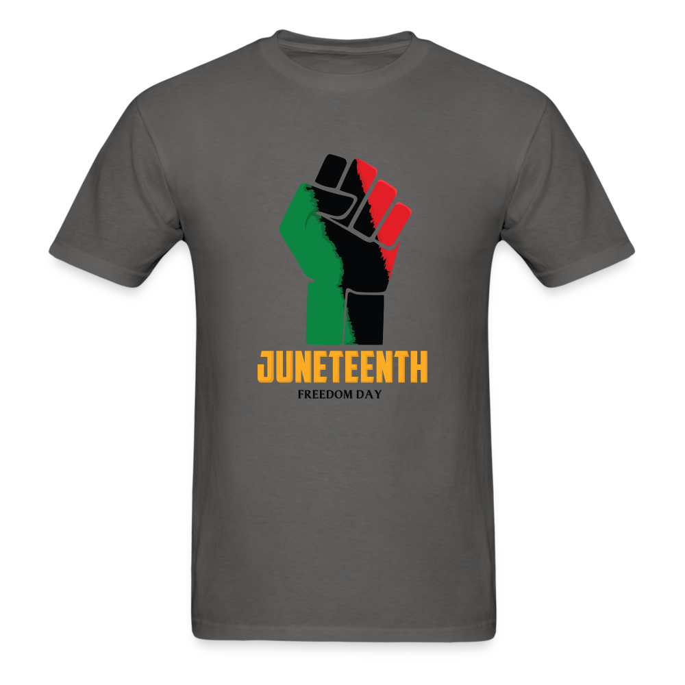 Juneteenth Freedom Day Classic T-Shirt - charcoal
