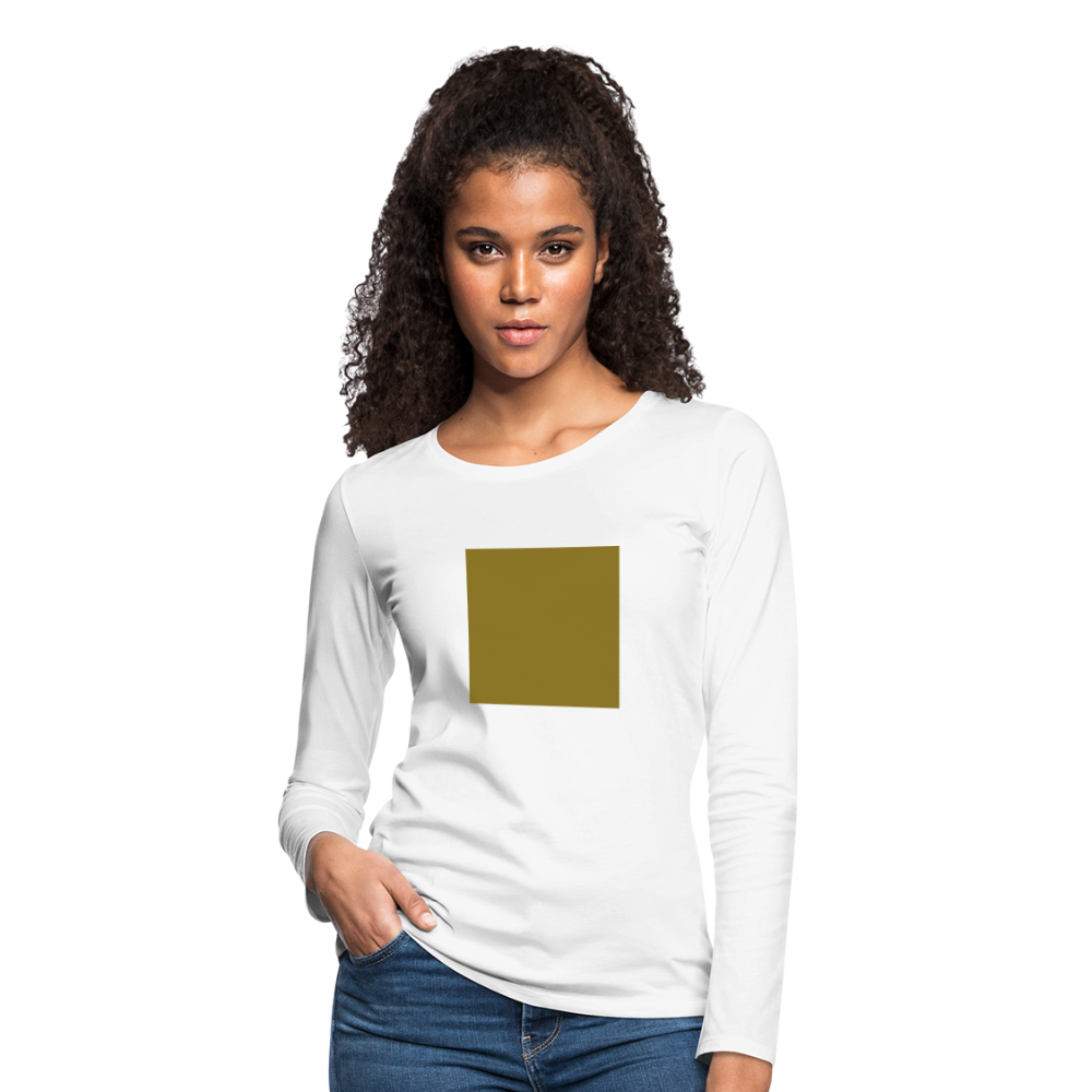 God is Dope - Women's Premium Long Sleeve T-Shirt - white