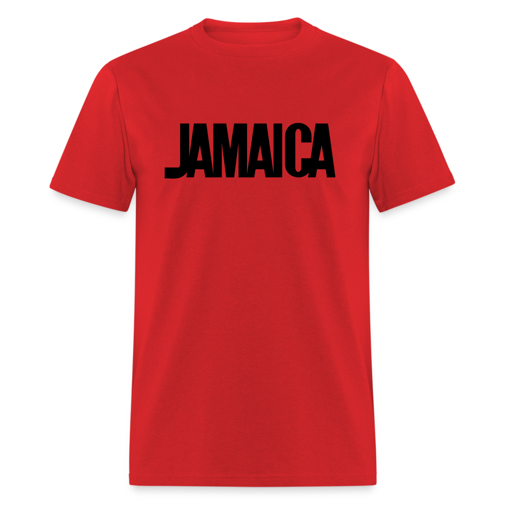 Jamaica Iconic Tourism T-Shirt - red