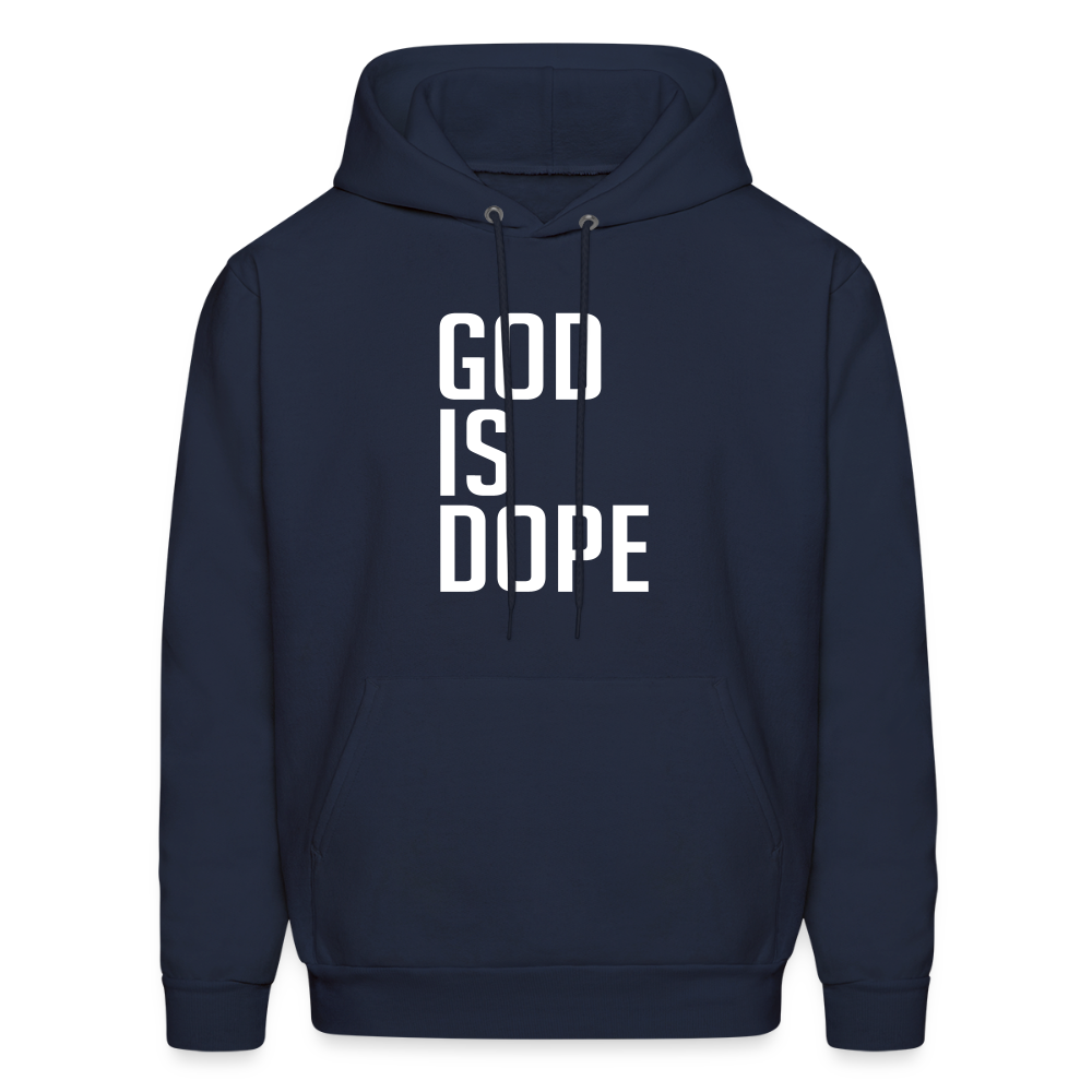 God is Dope Hoodie - navy