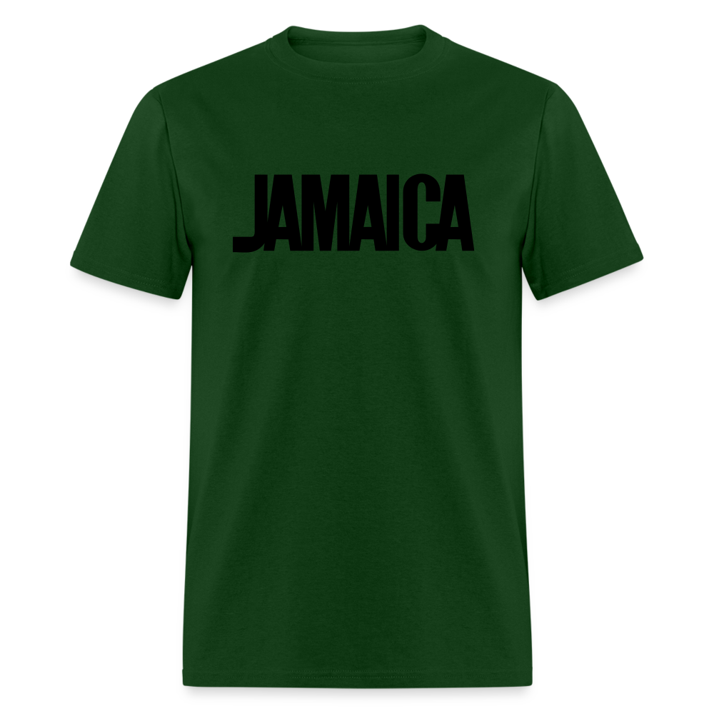 Jamaica Iconic Tourism T-Shirt - forest green