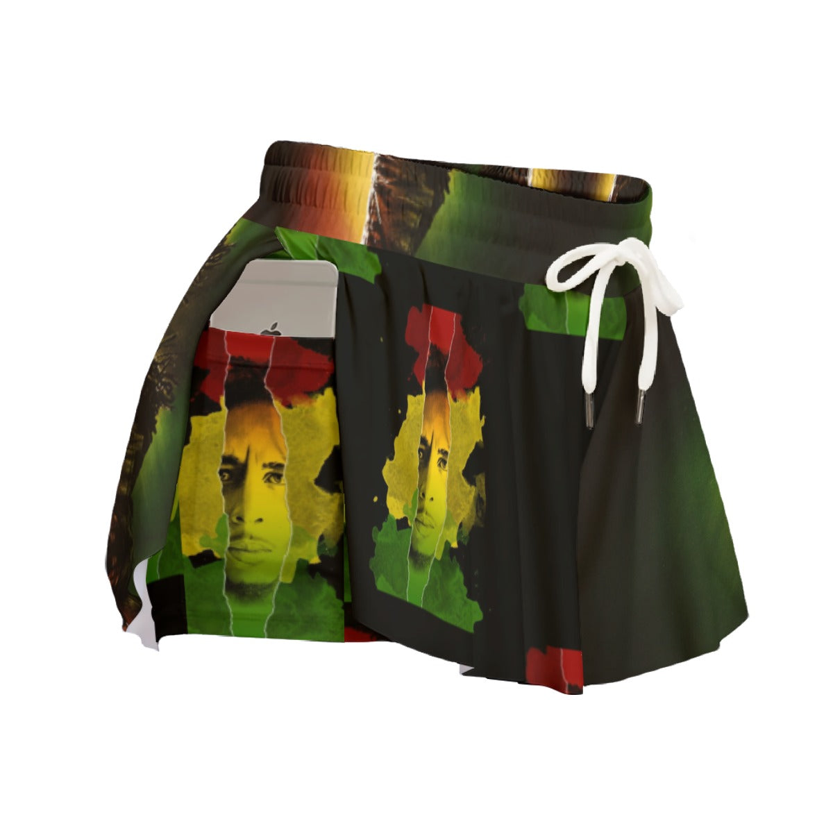 Bob Marley Women's Sport Skort With Pocket