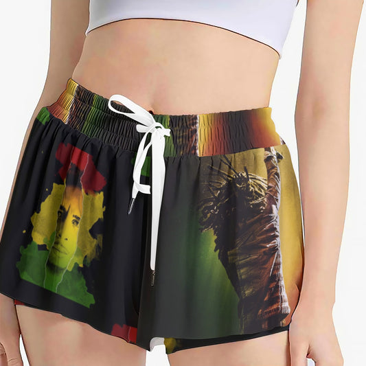 Bob Marley Women's Sport Skort With Pocket