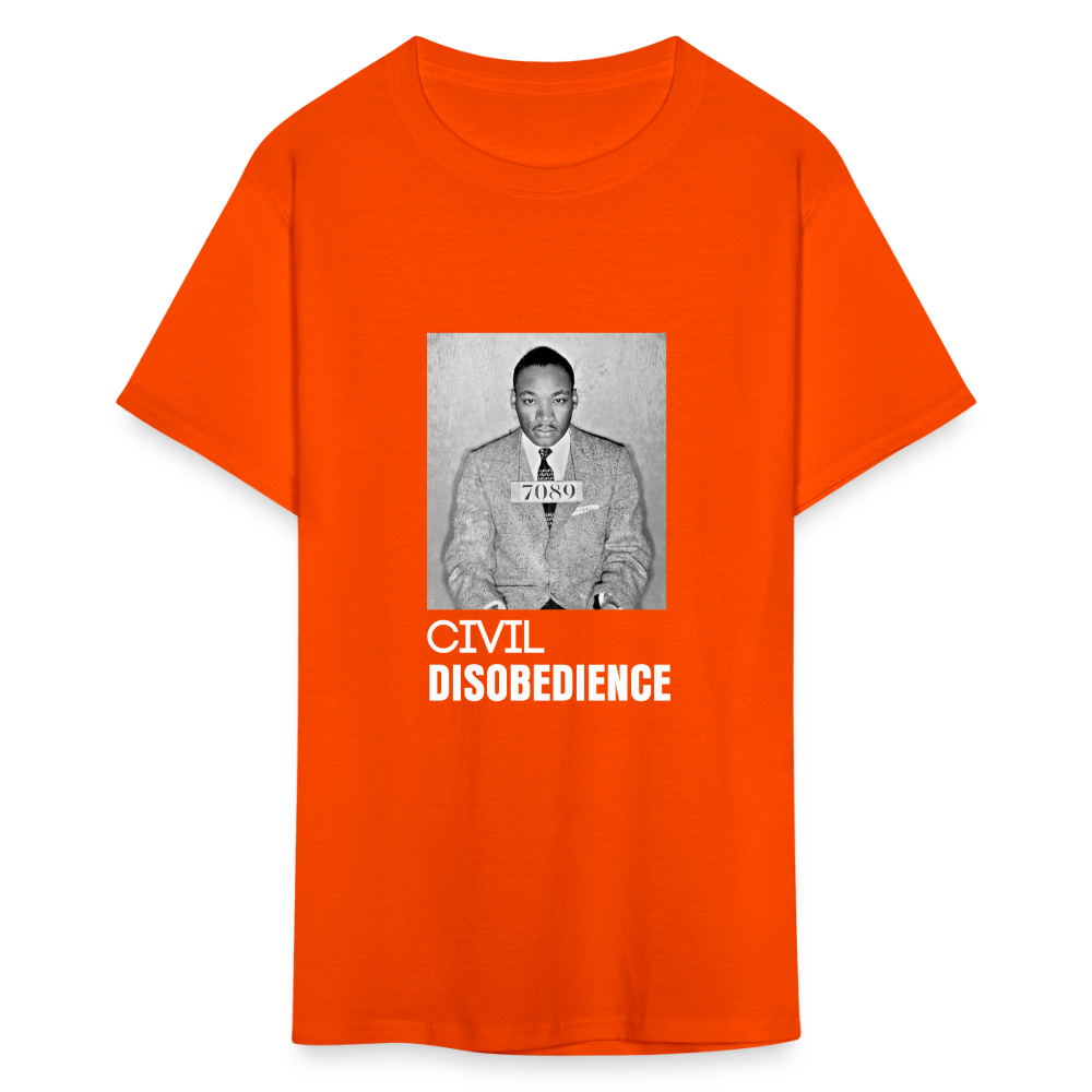 MLK Mugshot T-Shirt - orange