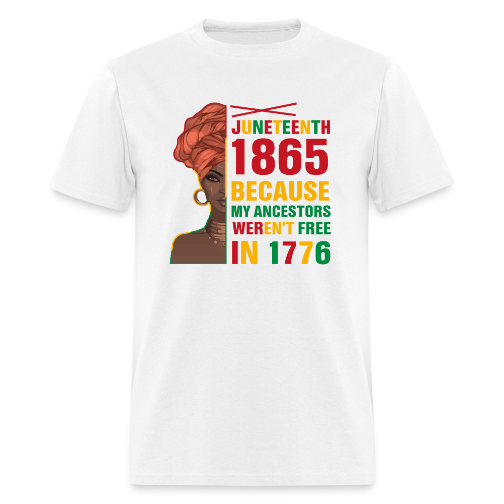 Black Independence Day T-Shirt - white