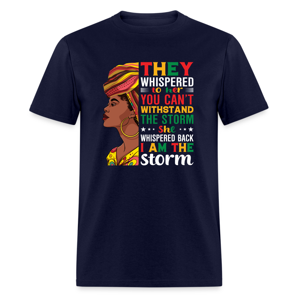 I Am The Storm T-Shirt - navy