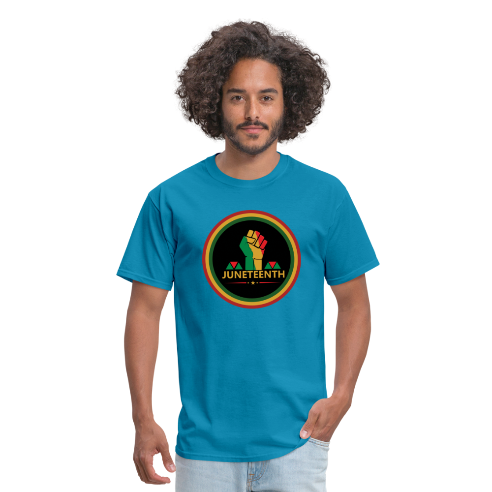 Juneteenth - Power T-Shirt - turquoise