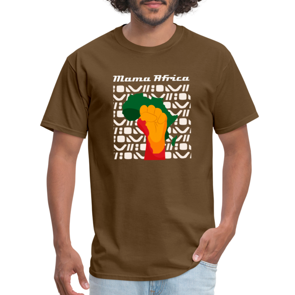 Mama Africa T-Shirt - brown