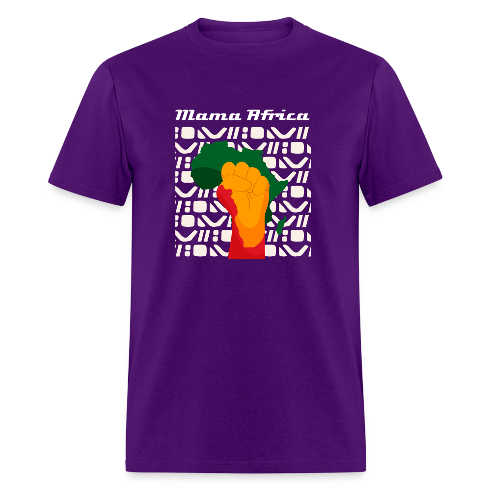 Mama Africa T-Shirt - purple