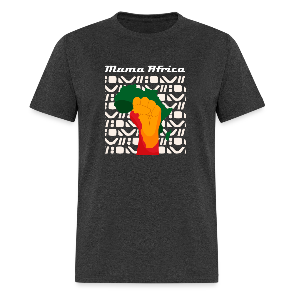 Mama Africa T-Shirt - heather black
