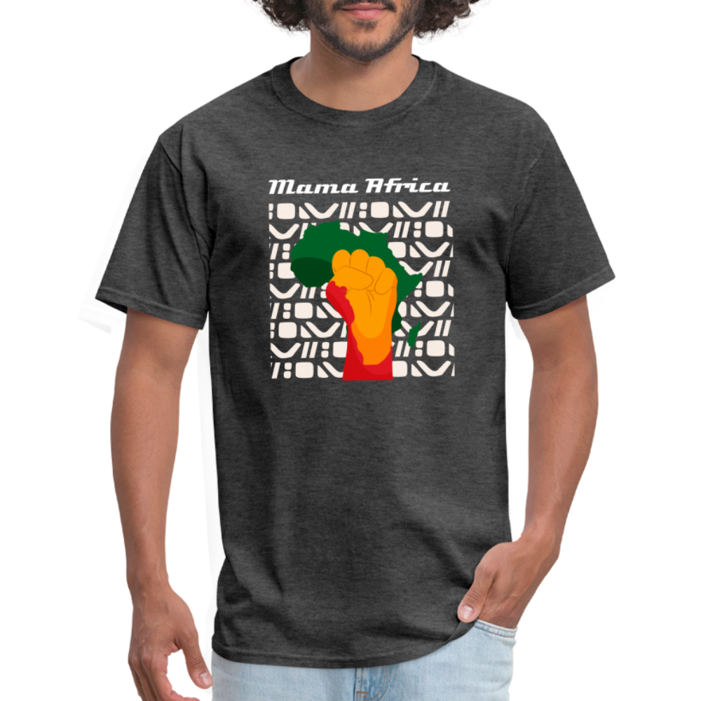Mama Africa T-Shirt - heather black