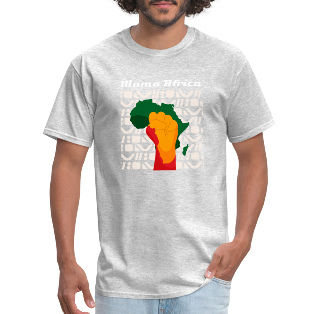 Mama Africa T-Shirt - heather gray