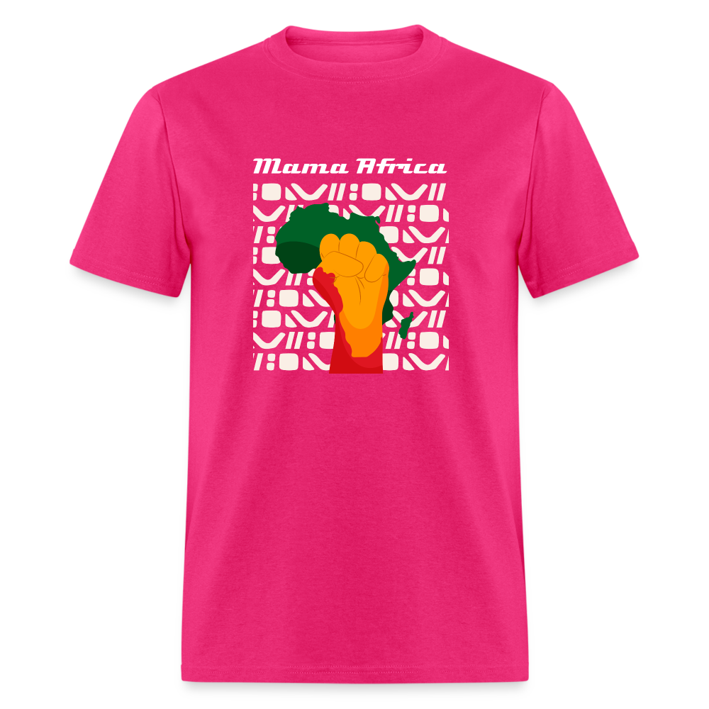 Mama Africa T-Shirt - fuchsia