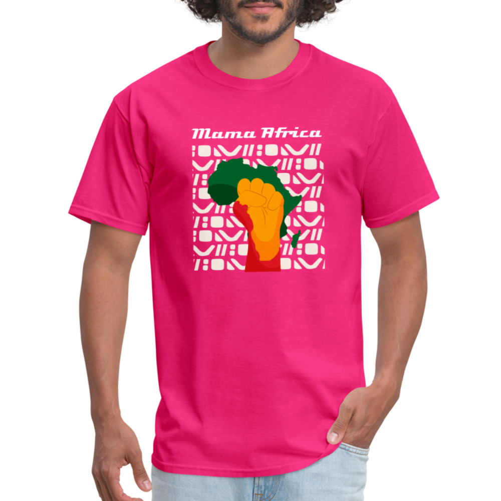Mama Africa T-Shirt - fuchsia