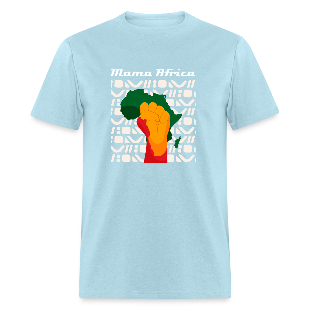 Mama Africa T-Shirt - powder blue