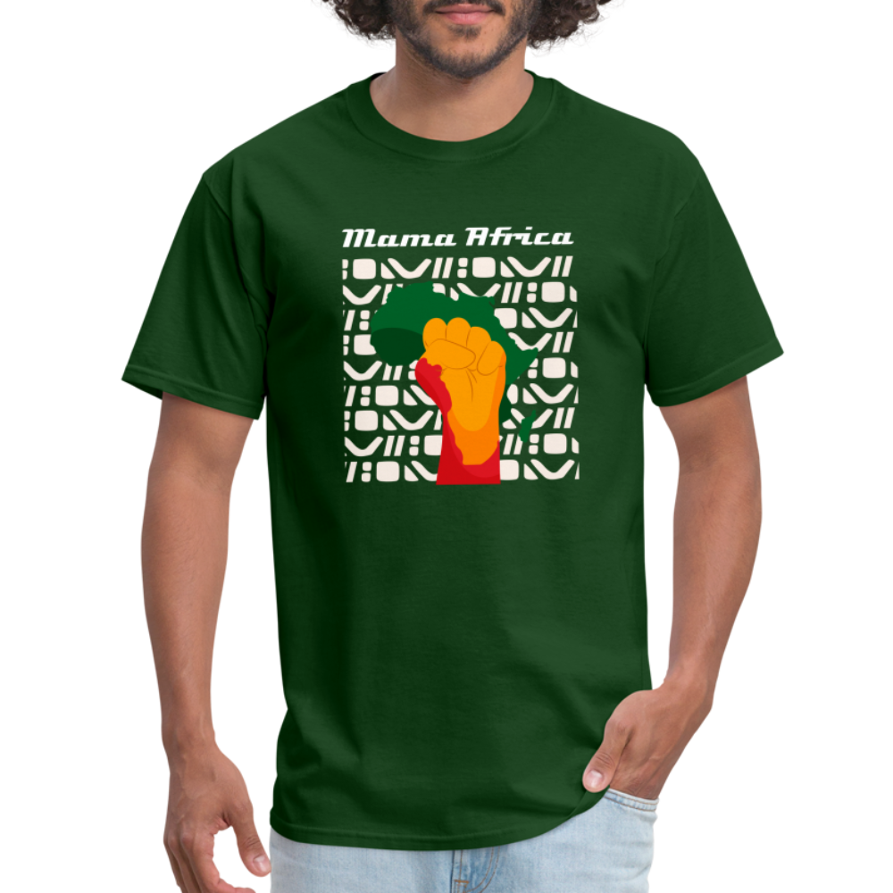Mama Africa T-Shirt - forest green
