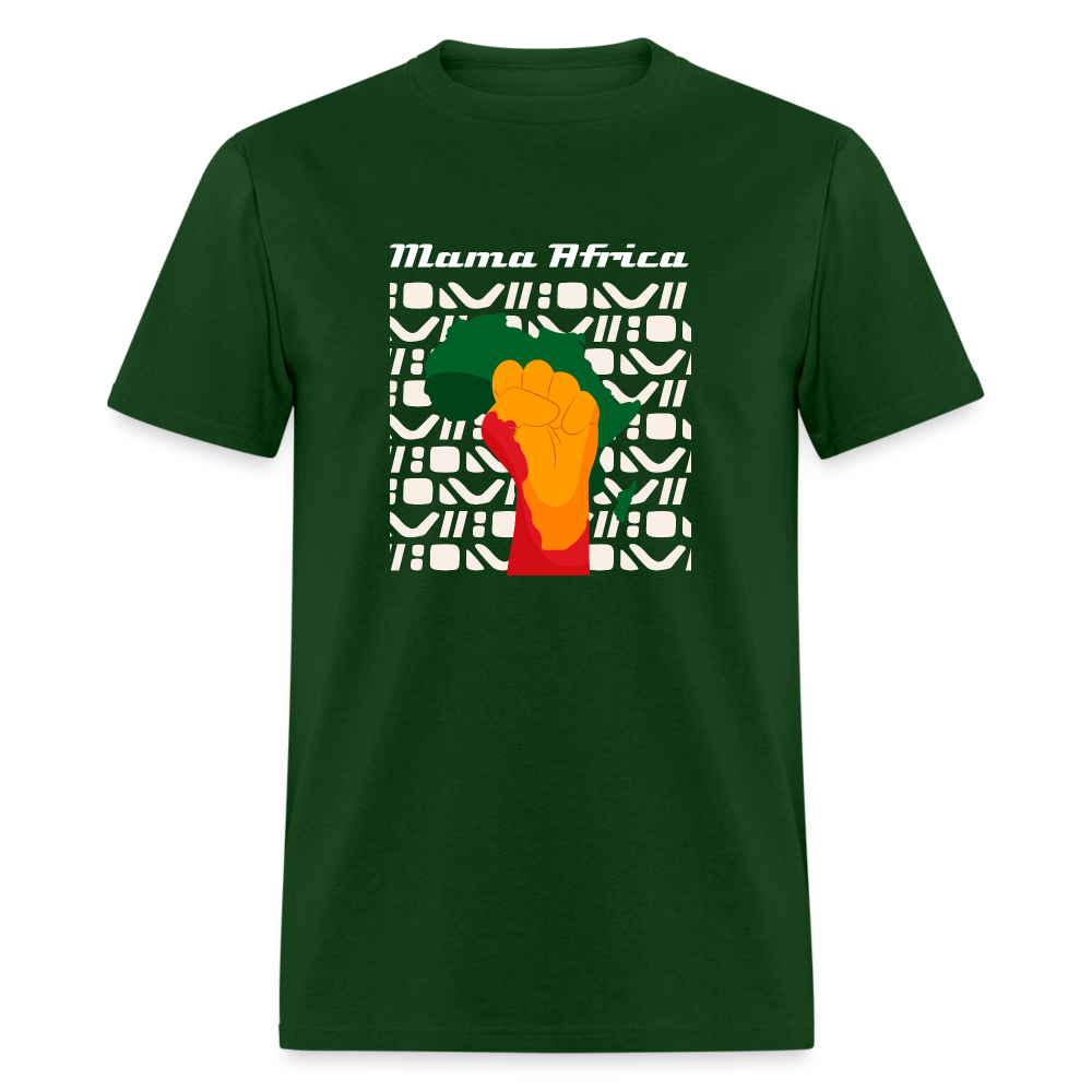 Mama Africa T-Shirt - forest green