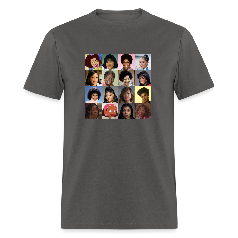 Black TV Moms unisex Classic T-Shirt - charcoal