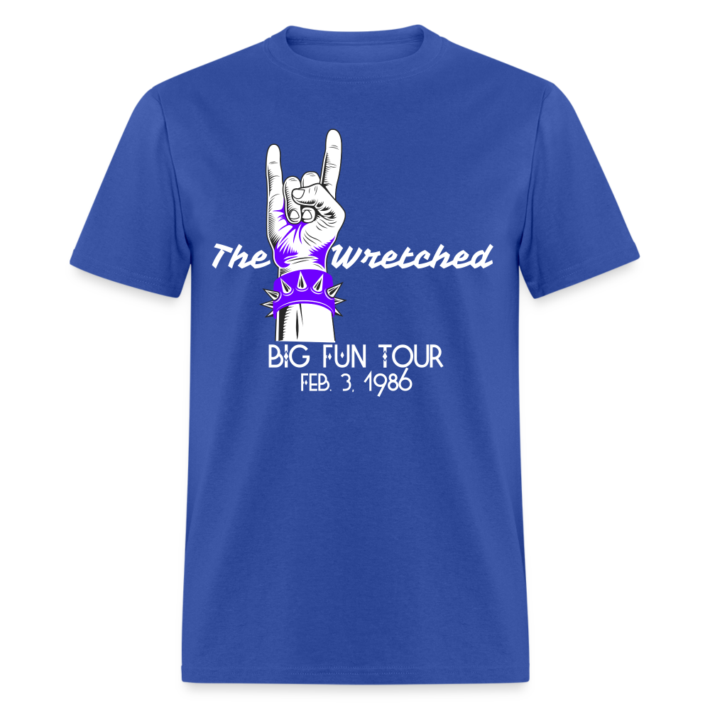 The Wretched "Big Fun Tour Unisex Classic T-Shirt - royal blue