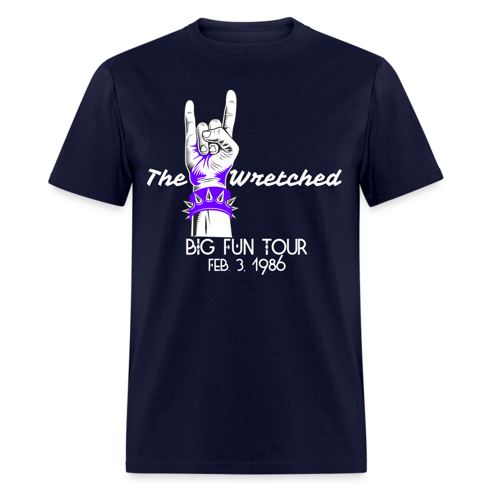 The Wretched "Big Fun Tour Unisex Classic T-Shirt - navy