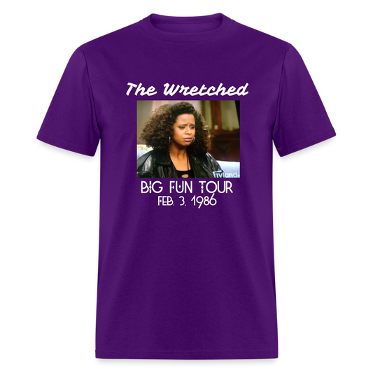 Vanessa Huxtable "Big Fun" Unisex Classic T-Shirt - purple