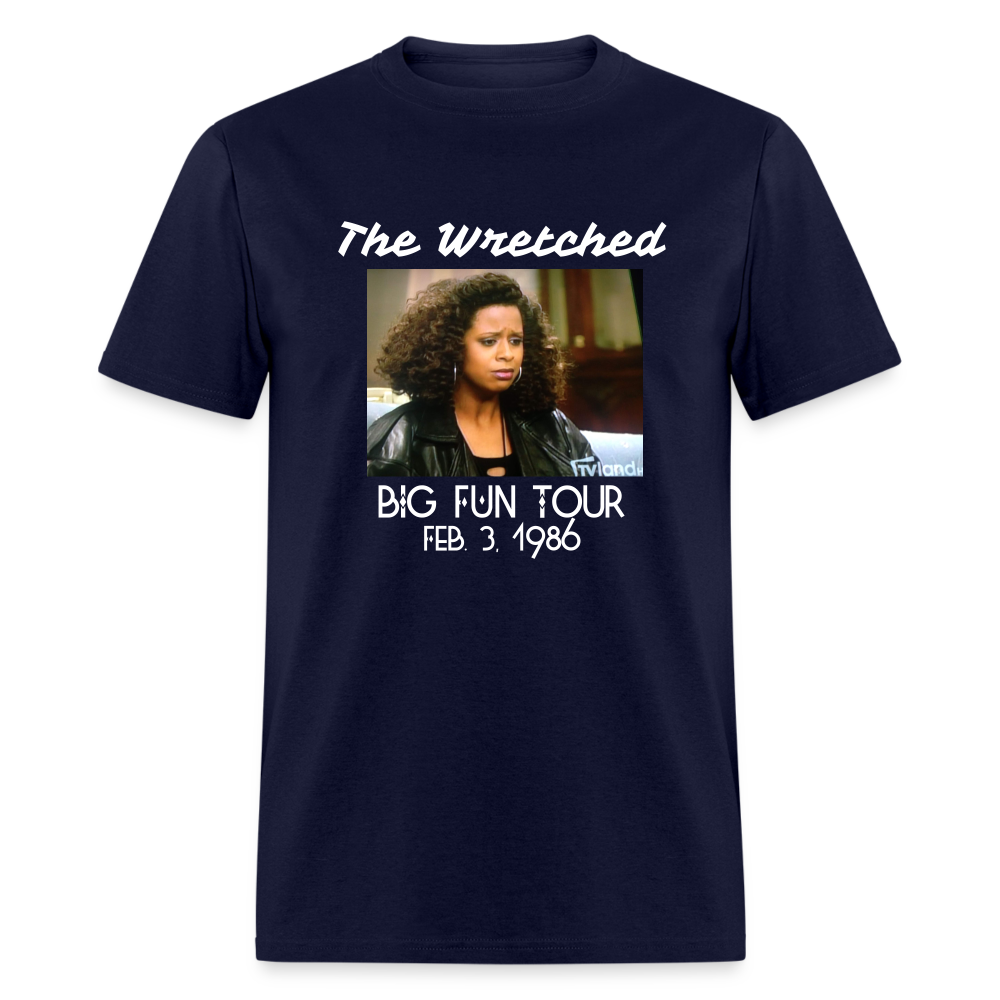 Vanessa Huxtable "Big Fun" Unisex Classic T-Shirt - navy