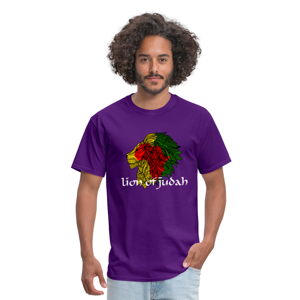 Lion of Judah - African Pride - purple