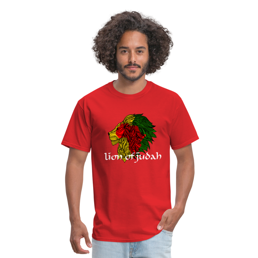 Lion of Judah - African Pride - red