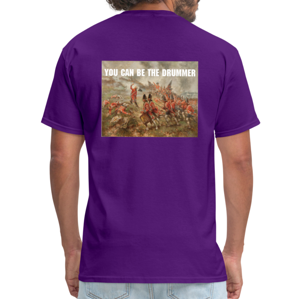 You Can be The Drummer - purple